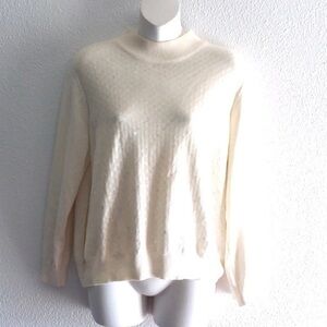 Brownstone studio sequins sweater blouse size- LP